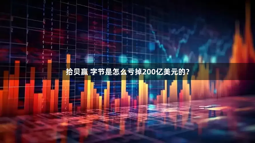拾贝赢 字节是怎么亏掉200亿美元的？